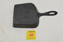 Skillet designed to fit a special stove on canal boats
