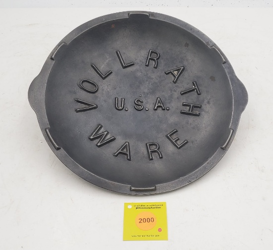 Lid: Vollrath Ware USA, Low Dome, approx. 11''