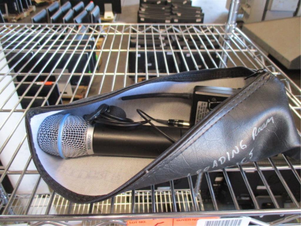 Shure Beta 87 Wireless Microphone with Receiver