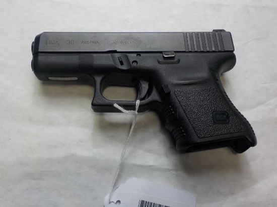 GLOCK 30 PISTOL 45 SN: DXL033US NO MAG, AVERAGE