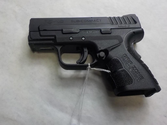 SPRINGFIELD XD-40 SUB-COMPACT MOD. 2 PISTOL 40