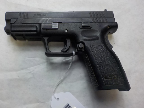 SPRINGFIELD XD-9 PISTOL 9MM SN: US817367 NO MAG,