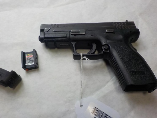 SPRINGFIELD XD-9 PISTOL 9MM SN: US944090 NO MAG,