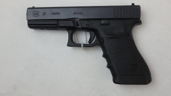 GLOCK 21 PISTOL 45 SN: NYC060 NO MAG, GOOD