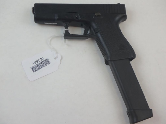 GLOCK 19 PISTOL 9MM SN: SW509US W/ EXTENDED MAG,