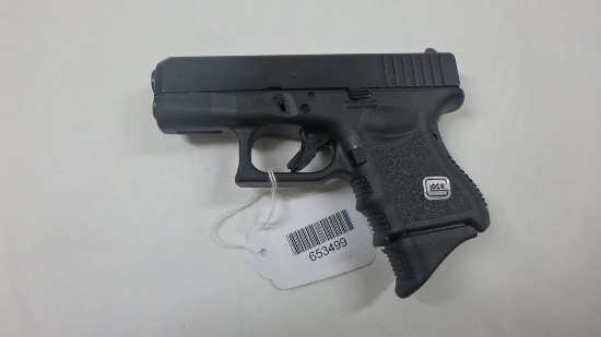 GLOCK 26 PISTOL 9MM SN: NWN378 W/MAG, GOOD