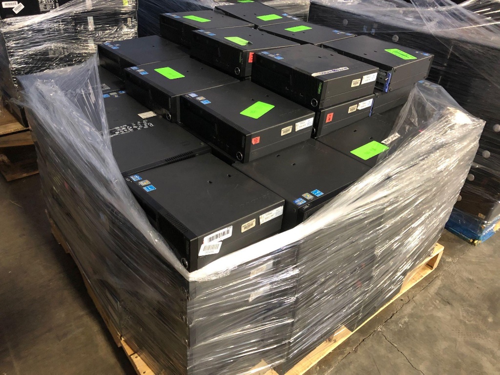 (155) Assorted Lenovo ThinkCentre Desktop Computers with Core i5 vPro