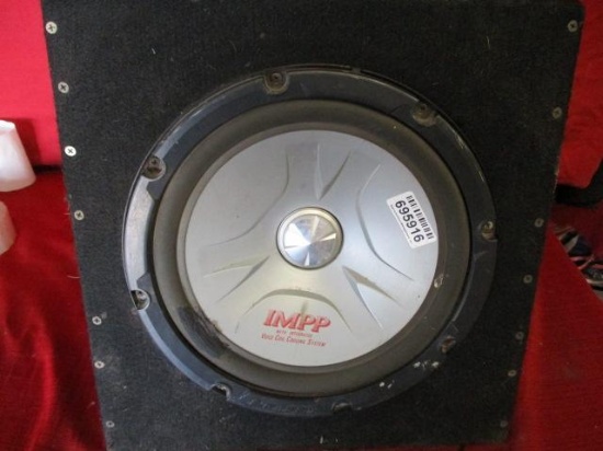 Sub Woofer and Box