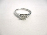 14k WG Engagement Ring