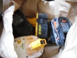 one rigid and 5 DeWalt batteries, Misc. colors