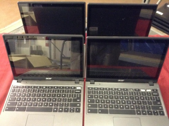 4pcs Acer Chrome Laptops