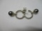 Sterling Silver Tahitian 8mm Pearl Dangle Hoop Earrings