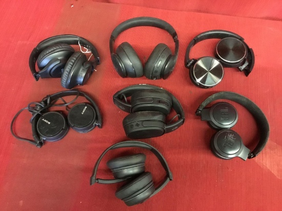 7PC. Assorted Headphones