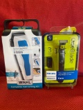 2PC. Wahl Haircutting Kit, Philips One Blade Face Trimmer