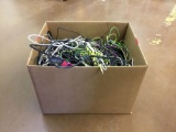 Assorted Power Cords, Cables And Electronics