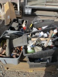 (P) Misc Spray Paint, Cleaners, Oil Pan, Cords and More