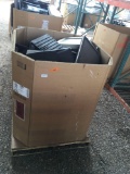 Large Box of Misc. Computer Monitors and HP Printer