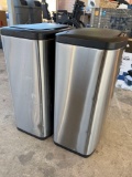 Automatic Open Trash Bins