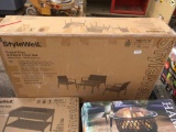 StyleWell Crystal Cape 4-Piece Chat Set