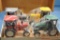 Scale Models 1/16 Scale Set of 4 White American 80 Tractors