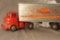 Wyandotte Toys Semi and Van Trailer