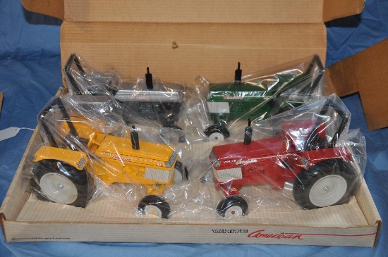 Scale Models 1/16 Scale Set of 4 White American 60 Tractors