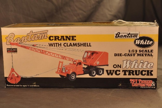 Spec Cast 1/50th Scale White Bantam Crane