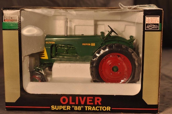 Spec Cast 1/16th Scale Oliver Super 88 Tractor