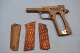 Llama Pistol Frame and Grips Only