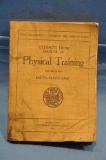 1913 US Army Physical Training Paper Back Book