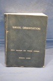 1977 Naval Orientation Paper Back Book