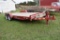 '08 Trailerman 20' bumper hitch flatbed trailer