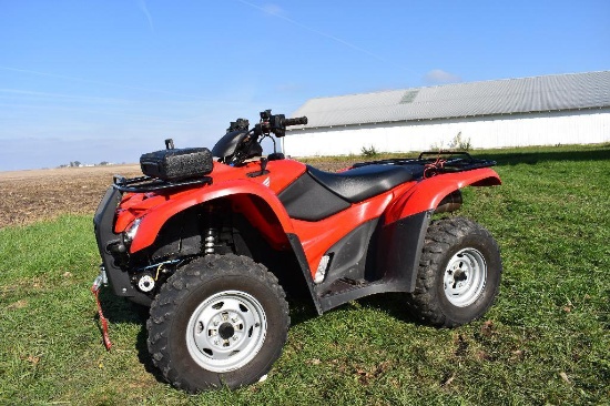 '11 Honda Rancher AT 4wd ATV