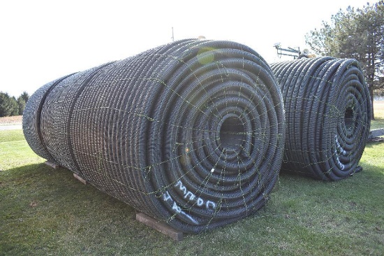 (4) 3,200' rolls of ADS 4" field tile