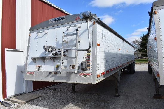 '00 Wilson Commander DWH-400C 41' hopper bottom grain trailer