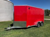 '17 Legend 15'x7' enclosed cargo trailer