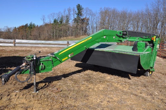 '09 JD 835 MoCo center pivot mower conditioner