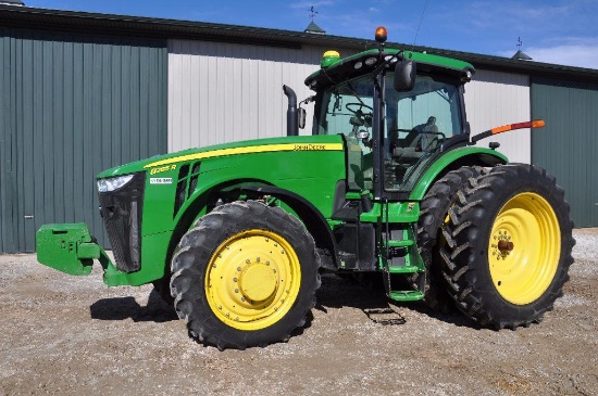 '12 JD 8285R MFWD tractor