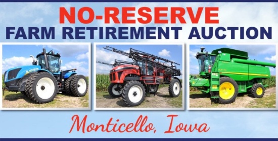 Ballou Farms No Reserve Farm Retirement Auction