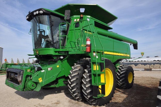 '11 JD 9670STS 4wd combine