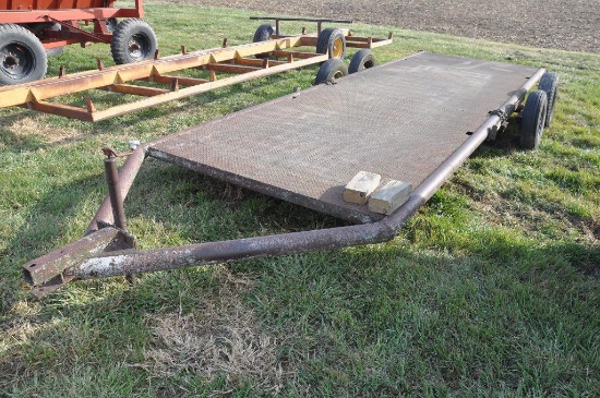 Donahue 7'x21' trailer, with steel floor