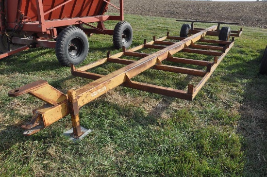 PCM 8-bale hay trailer with 3-pt. spear/hitch