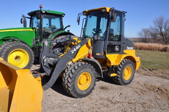 '15 JD 244K wheel loader