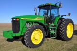 '00 JD 8310 MFWD tractor