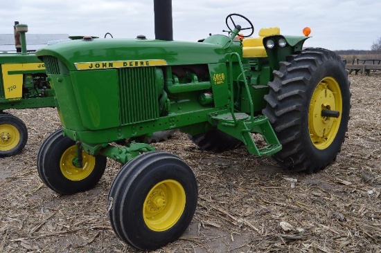 '70 JD 4020 2wd diesel tractor