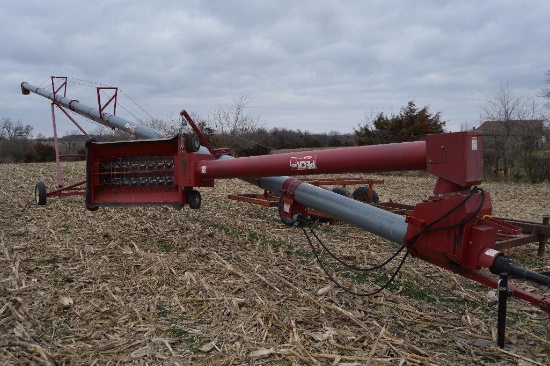 Peck 1004 72 10"x 71' hyd. swing away auger