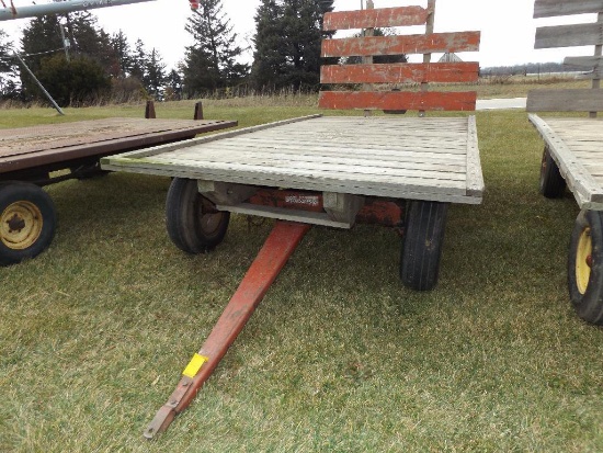 16' hayrack on Kewanee running gear