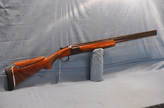 BROWNING BELGIUM LIGHTNING BROADWAY WIDE TRAP 12 GAUGE , IMP/MOD ON TOP , FULL ON BOTTOM, UPGRADED