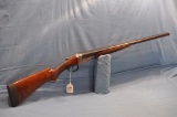 PARKER 12 GAUGE SIDE BY SIDE SHOTGUN, CUT BARRELS,