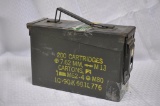 .30 CAL AMMO CAN FULL OF REMINGTON .22 HOLLOW POINTS